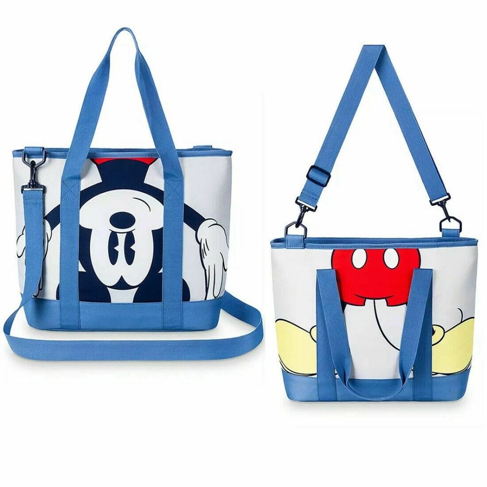Disney Mickey Mouse Summer Picnic Fun‎ Insulated Cooler Tote Bag OS
